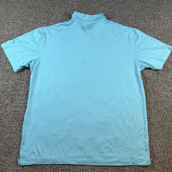 Callaway Golf Polo Shirt Mens Large striped Performance Athletic casual outdoor - Picture 5 of 8